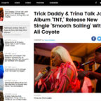 The Billboard premiere of Trick Daddy and Trina's new single "Smooth Sailing" Ft. Ali Coyote